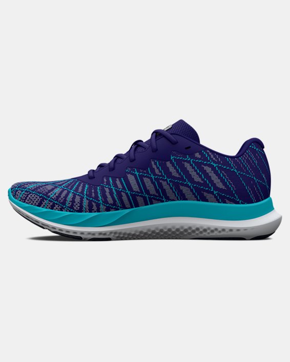 Men's UA Charged Breeze 2 Running Shoes in Blue image number 1